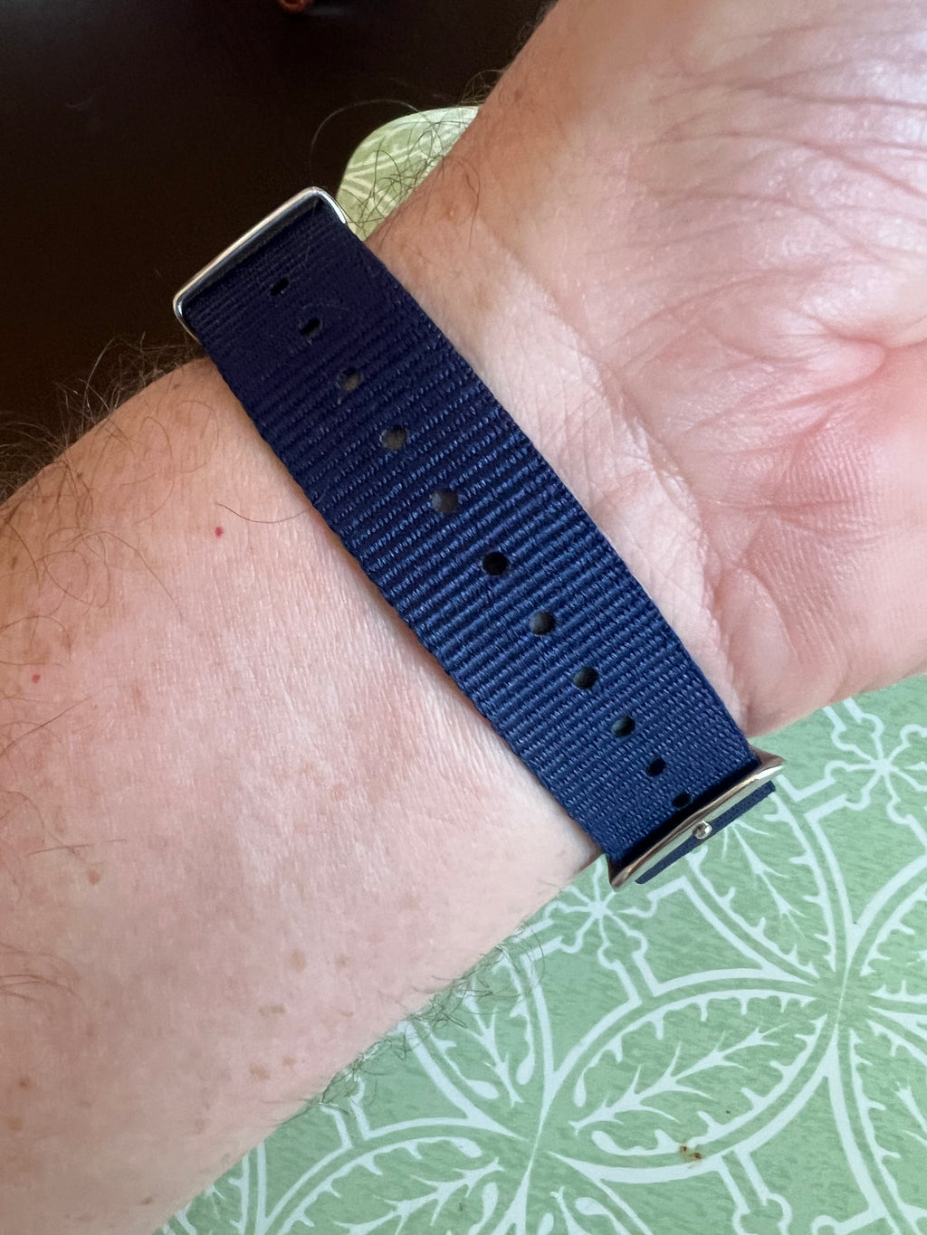 Men’s Dallas Cowboys rotating bezel diver watch. Screw back case. New Gasket, service, and strap.