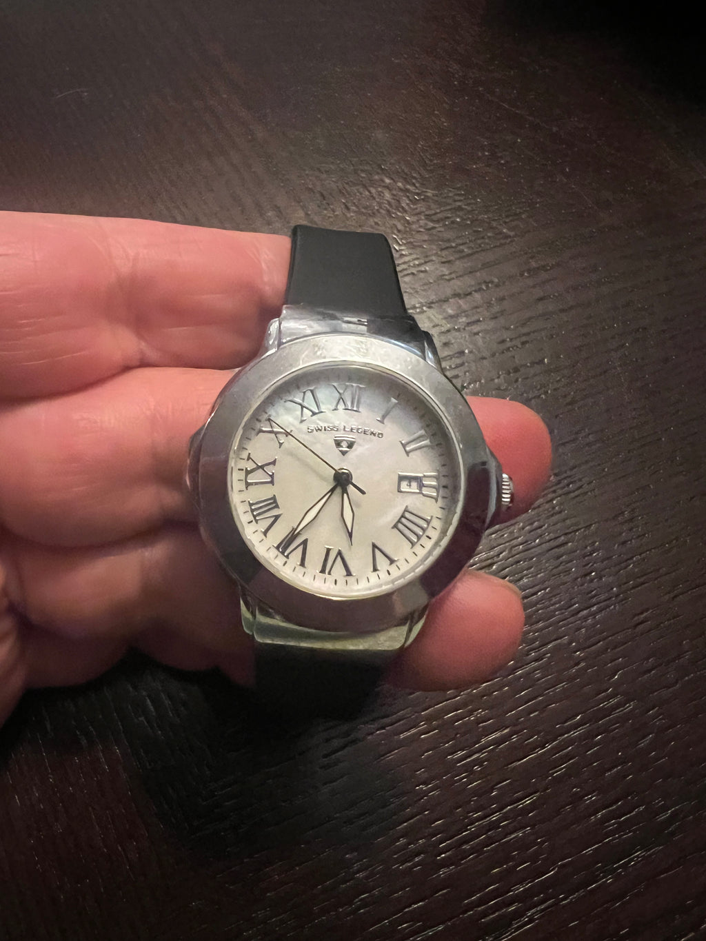 SWISS LEGEND SOUTH BEACH MOTHER OF PEARL 20032D-02 LADIES SWISS WATCH