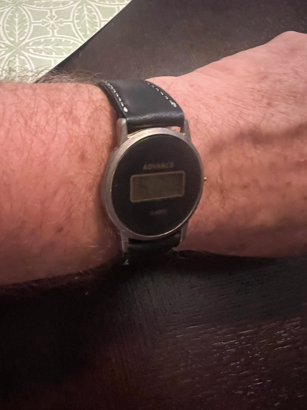 Vintage Hipster 1981 digital men’s watch