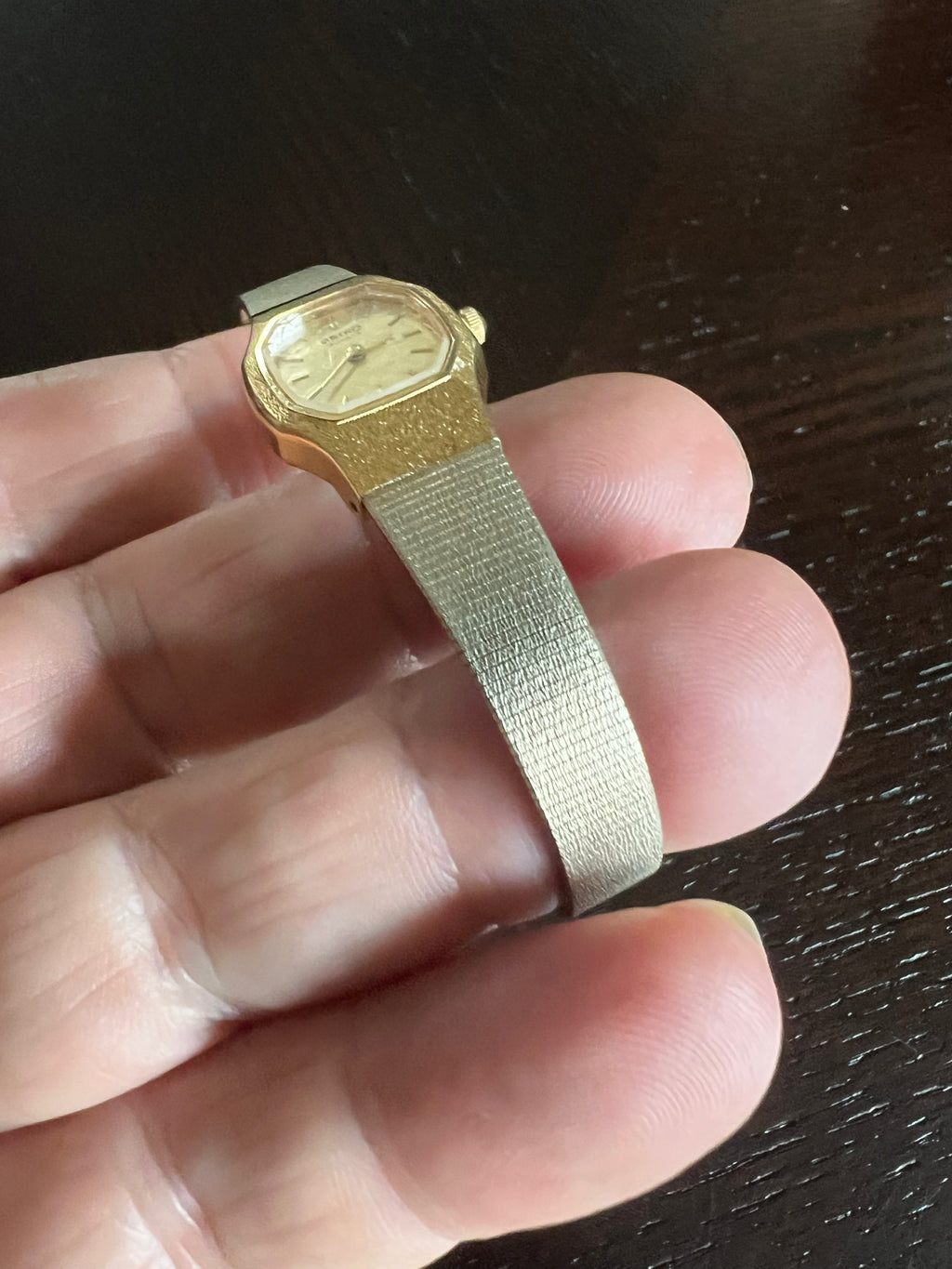 Vintage dainty Seiko ladies watch 