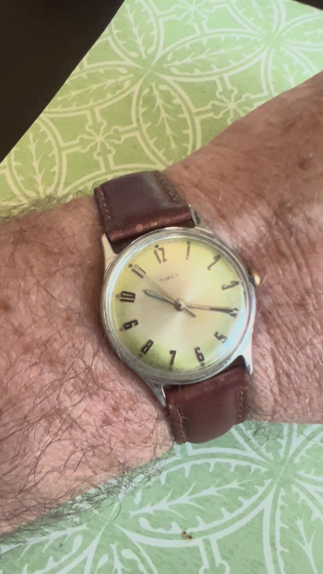 Men’s 1961 Timex winding watch. Serviced and runs perfectly