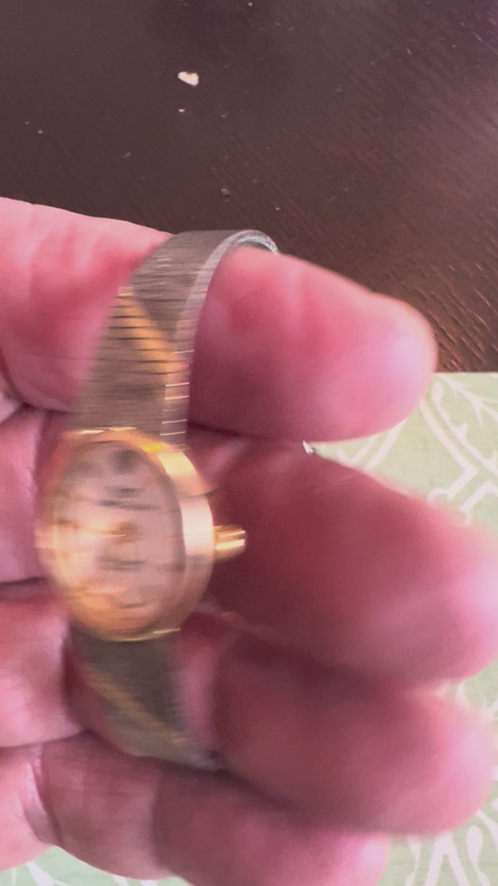 Vintage ladies Waltham dainty gold tone watch. Runs perfectly.