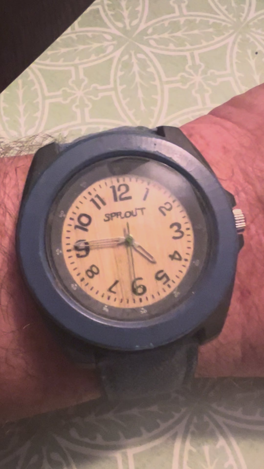 Sprout Corn Resin Biodegradable Wristwatch w/ Adjustable Buckle Band