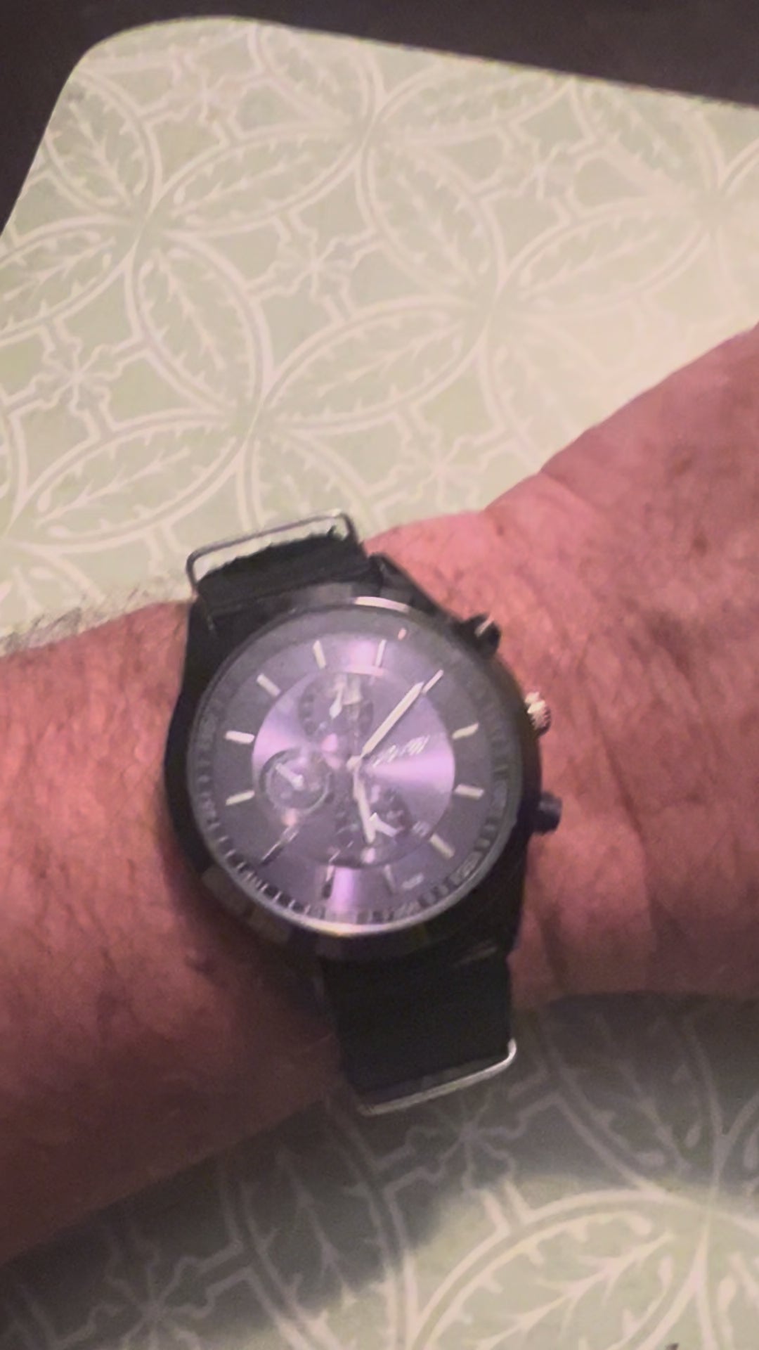 Men’s Lagmeey 5308 watch on nato strap