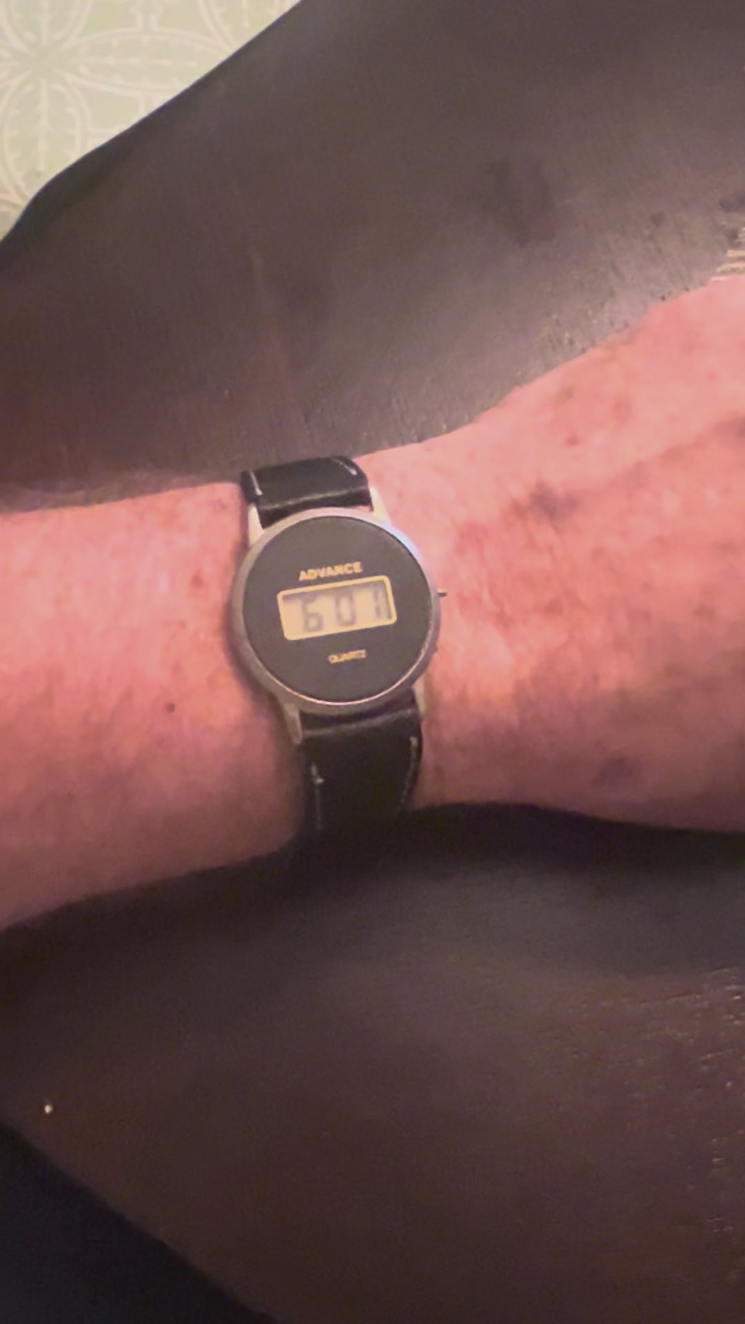 Vintage Hipster 1981 digital men’s watch