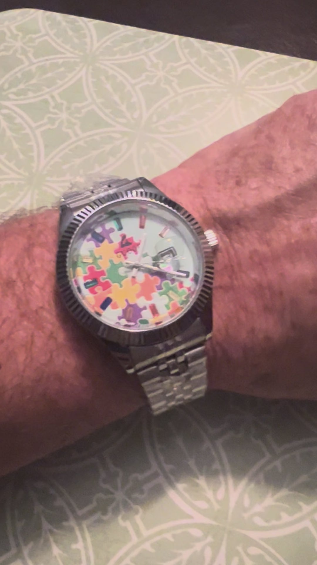 Men’s Autism Awareness Watch