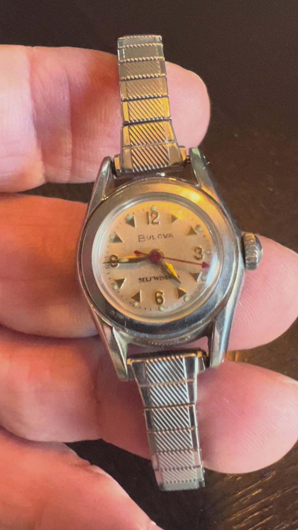 RARE VINTAGE BULOVA SELFWINDING M2 LADIES SWISS AUTOMATIC WATCH *Nice*
