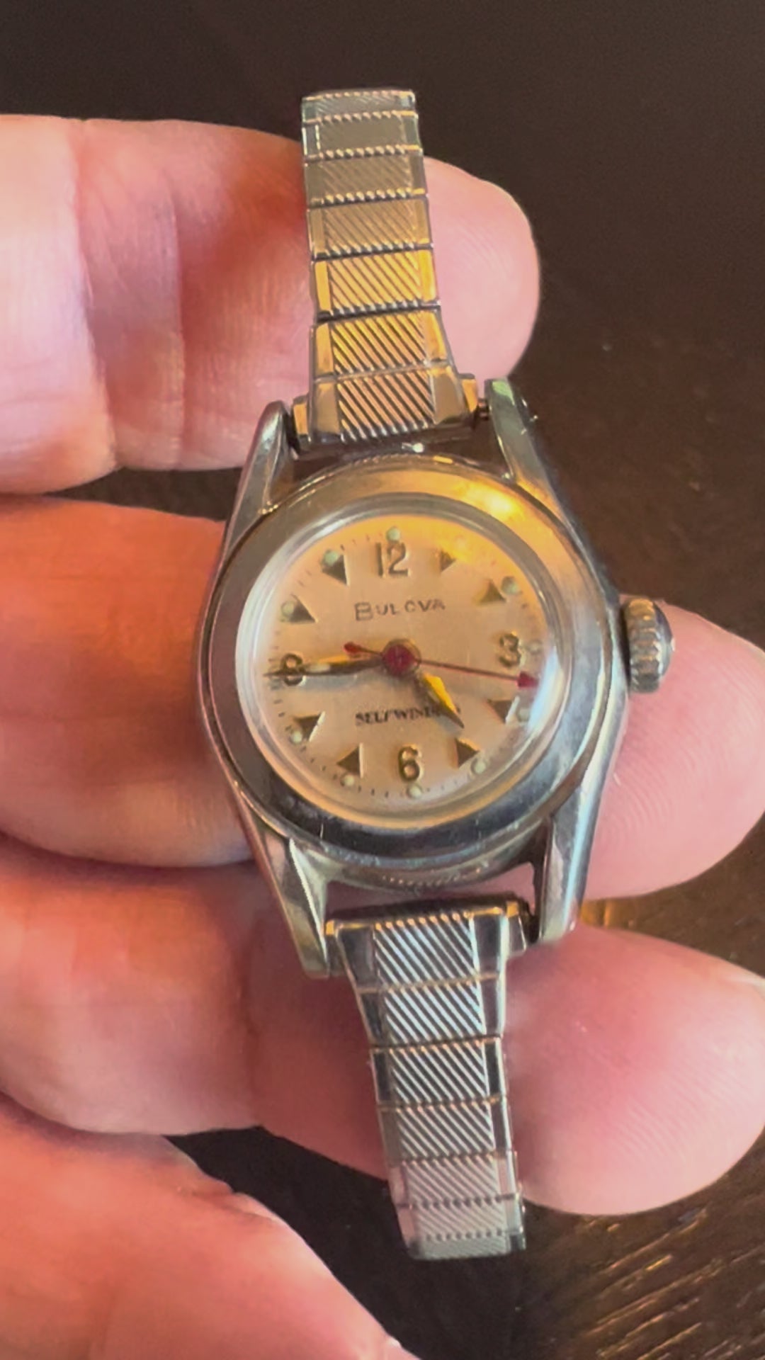 RARE VINTAGE BULOVA SELFWINDING M2 LADIES SWISS AUTOMATIC WATCH *Nice*