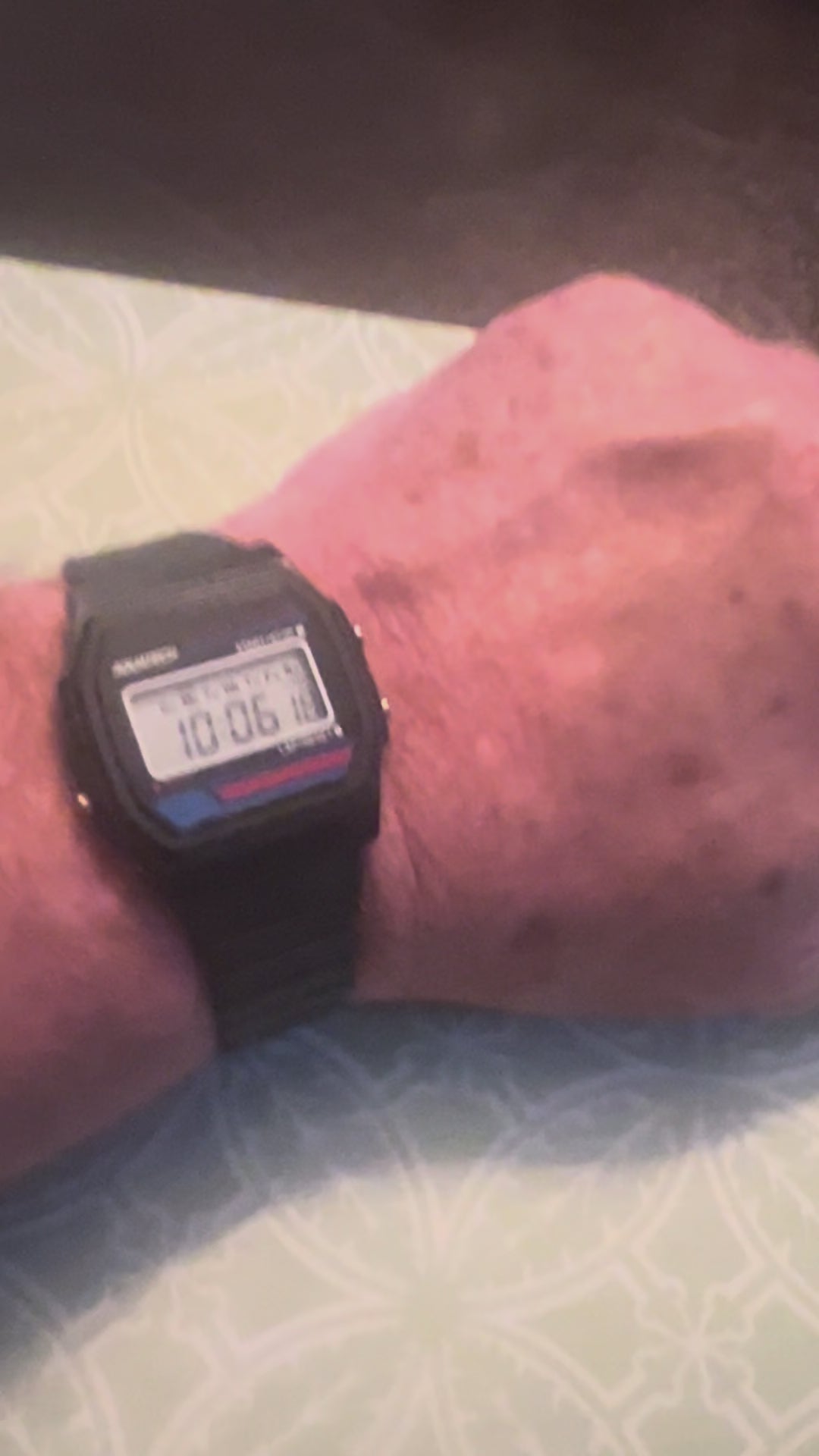 Classic 1982 Aquatech men’s digital watch. New battery