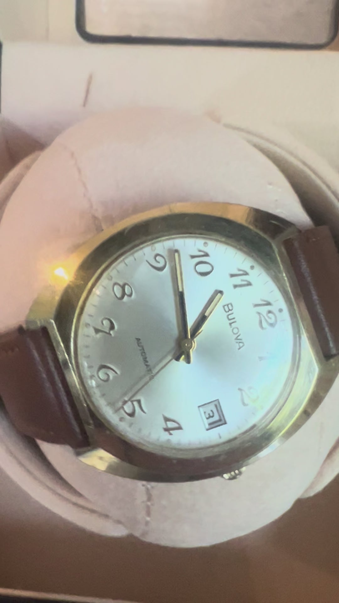 Men’s vintage Bulova N5 automatic watch. Serviced and running perfectly